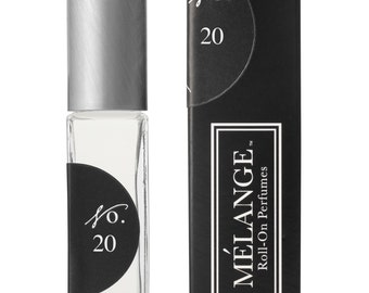 Blend No. 20: Melange Roll On Perfume  - Lotus Flower, Jasmine & Plum / Alcohol Free, .25 ounces / VEGAN CRUELTY FREE