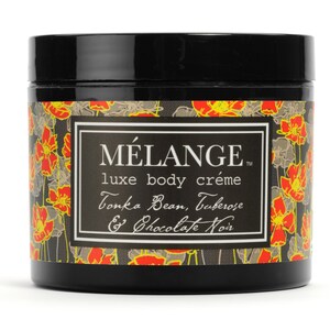 Melange Luxe Body Creme -Tonkabohne, Tuberose & Chocolate Noir 125 ml