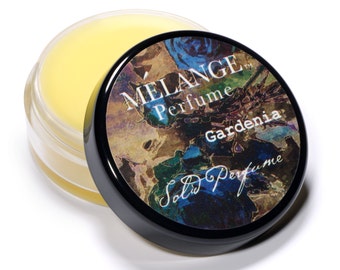 Gardenia Solid Perfume: Beeswax Jojoba Oil Blend