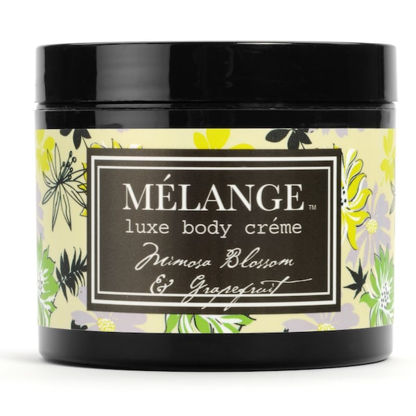 Melange Mimosa Blossom & Citron Luxe Body Creme: 125 gr.