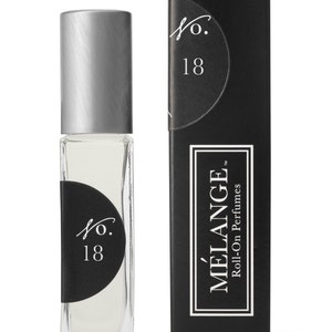 Blend No. 18:  Melange Roll-On Perfume - Lychee, Yuzu & Wild Bergamot / Alcohol Free .25 Ounces. VEGAN + CRUELTY FREE
