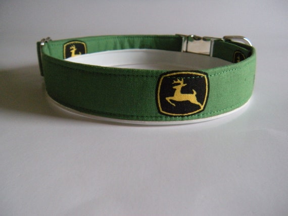 John deere dog collar and leash Clearance