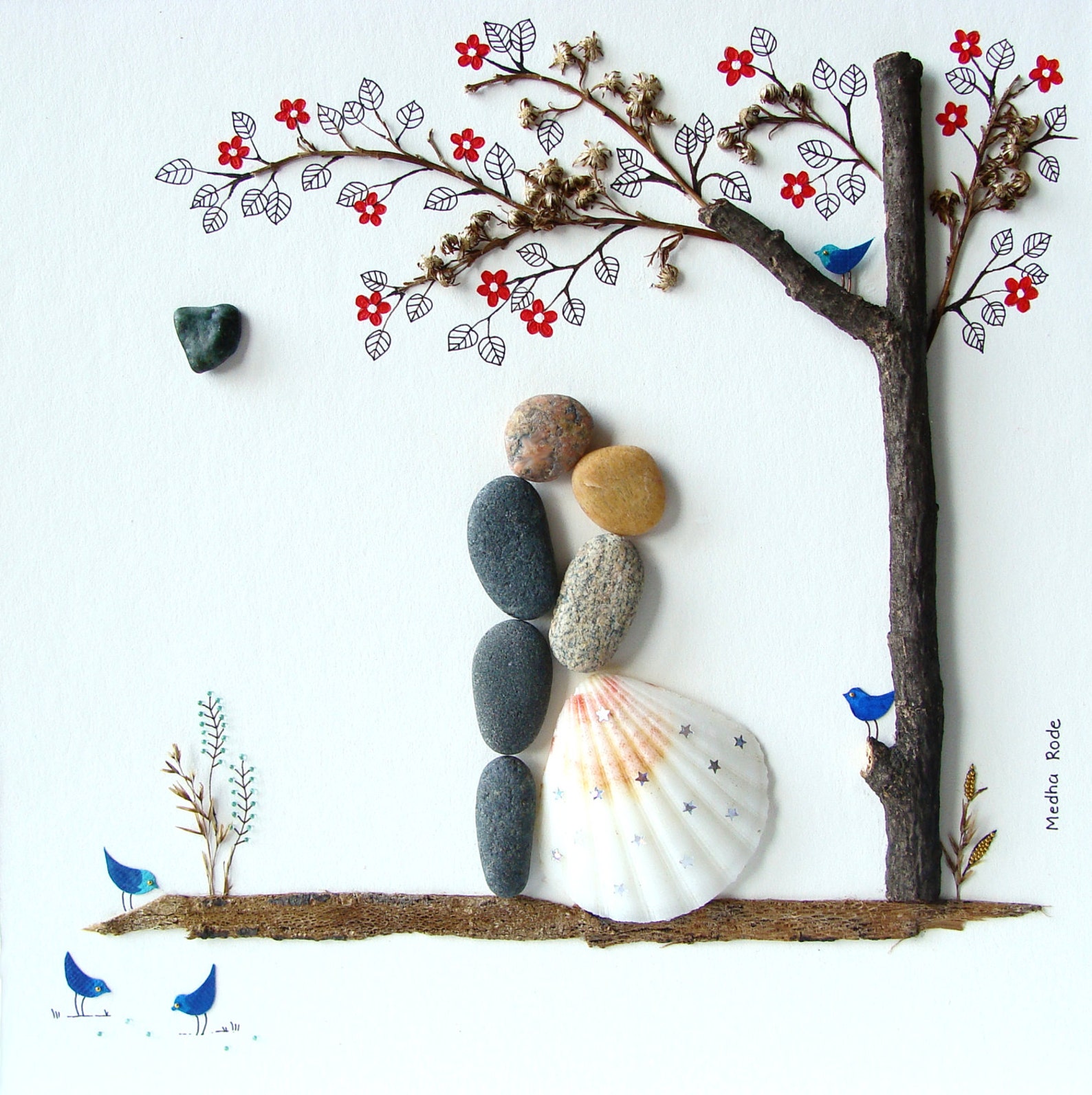 Unique WEDDING GiftCustomized Wedding GiftPebble ArtUnique Etsy