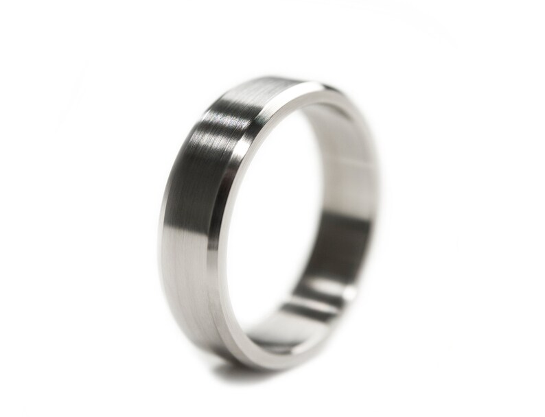 100% Pure Titanium Rings by CINEIK Bands engraving Available - Etsy