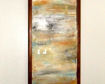 Framed Textured Abstract #19