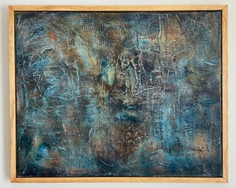 Framed Textured Abstract #22