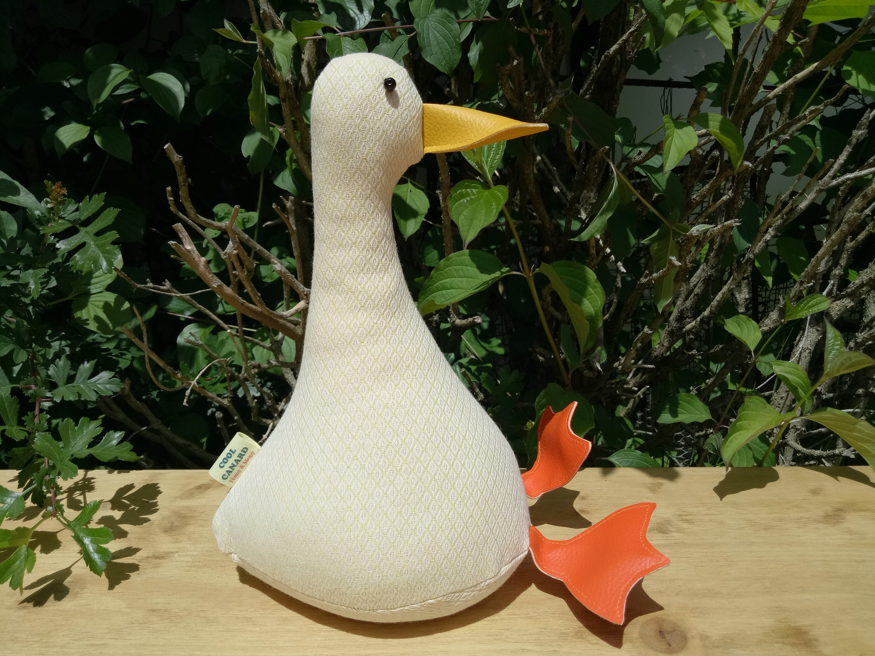 Cool Canard Doorstop/Bookend. Portes de Canard Jaune Toit Plat Emballé Choix Conception Drôlestops D