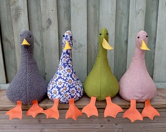 Cool Canard Doorstop / Bookend. multi choice - diy Funny doorstops duck decor House warming - unique gift - fun gift - home accent