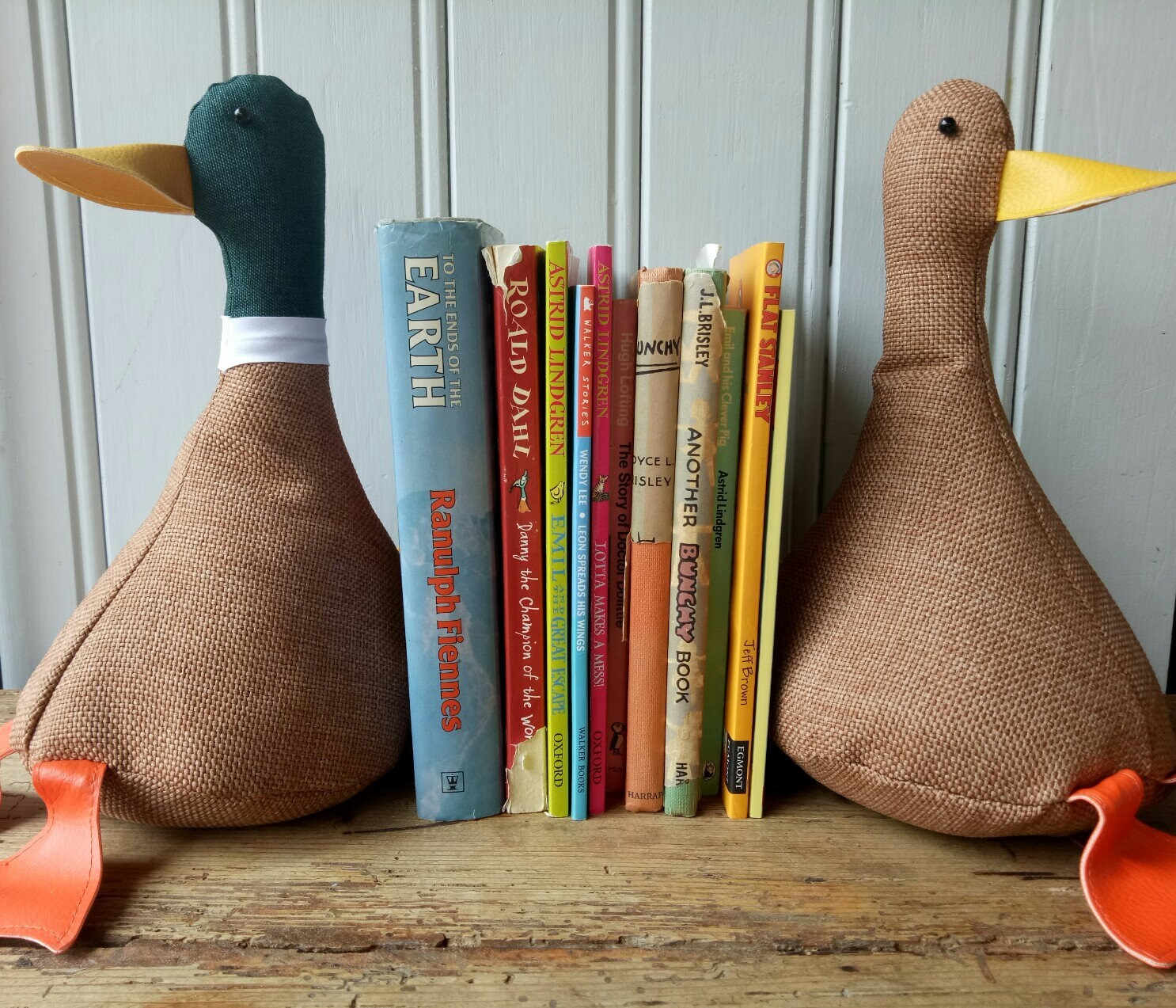 Cool Canard Doorstop/Bookends. Couple de Canard Colvert - Plat Emballé Cadeau Mariage Anniversaire P