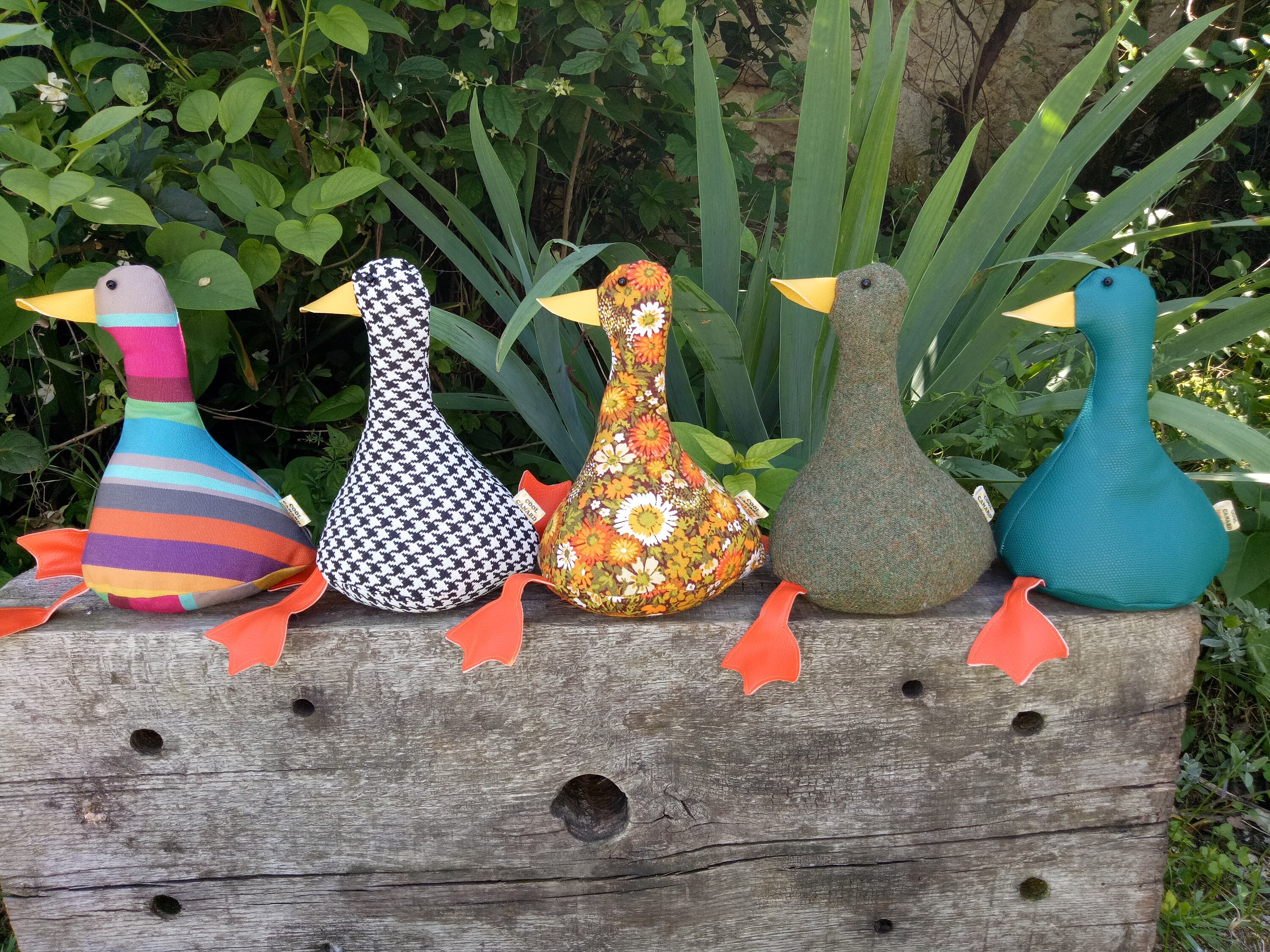Cool Canard Doorstop/Bookend. Porte de Canard en Tissu. Plat Emballé. Choix Du Design. Drôles Portes