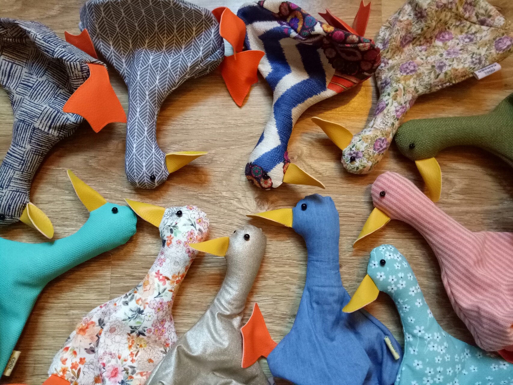 Cool Canard Doorstop/Bookend. Porte de Canard en Tissu. Plat Emballé. Choix Du Design. Drôles Portes