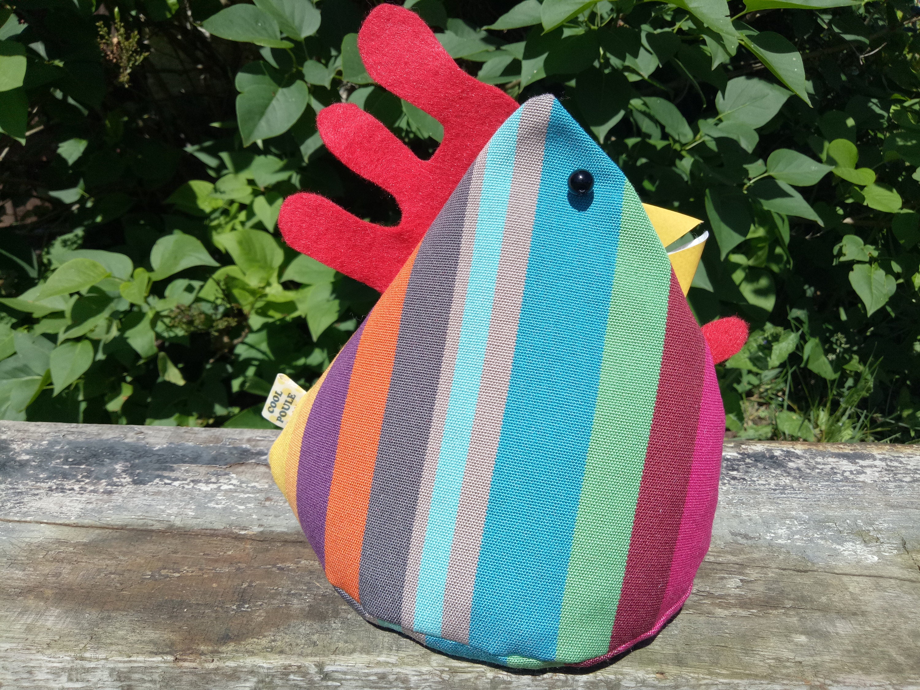 Cool Poule Doorstop/Bookend. Elodie Elodie