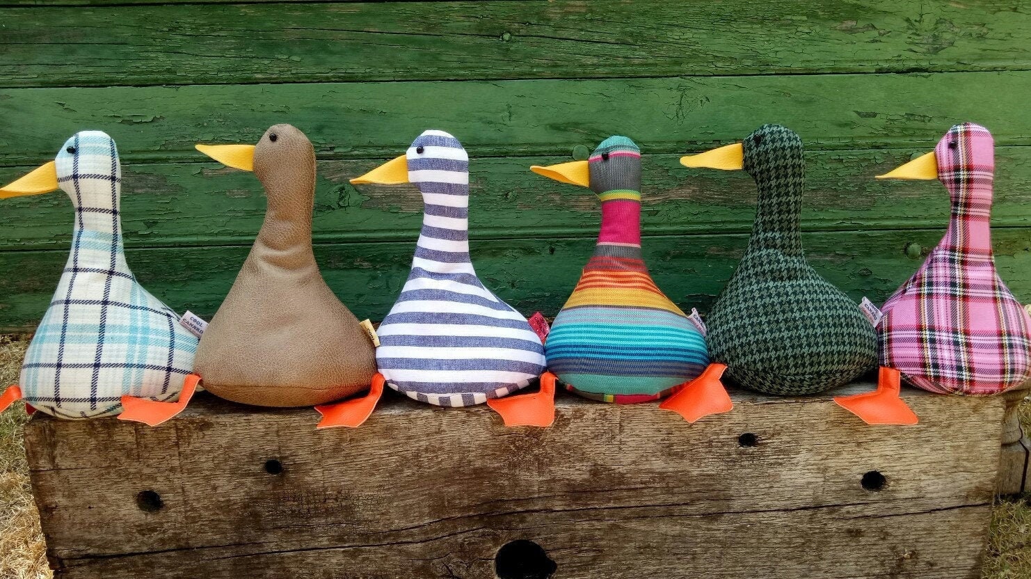 Cool Canard Doorstop/Bookend. Porte de Canard en Tissu. Plat Emballé. Choix Du Design. Drôles Portes