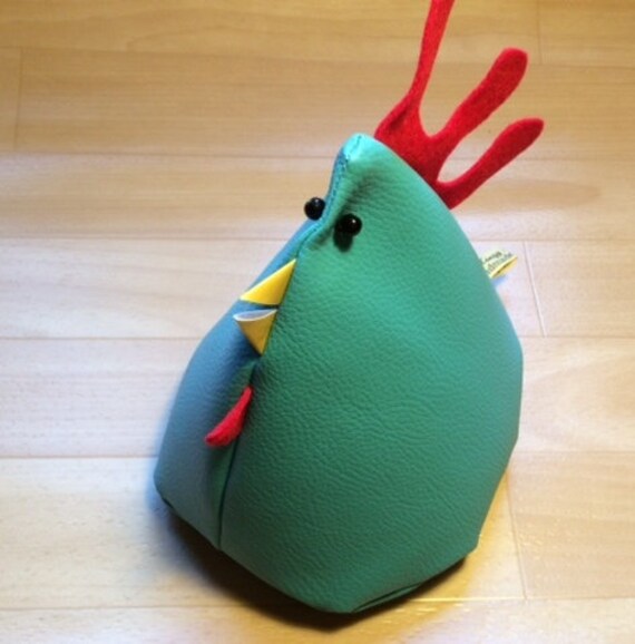Cool Poule Doorstop/Bookend. Mary-Lou