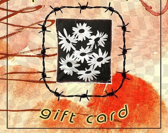 YOKOSNOOPY GIFT CARD / CERTiFiCATE