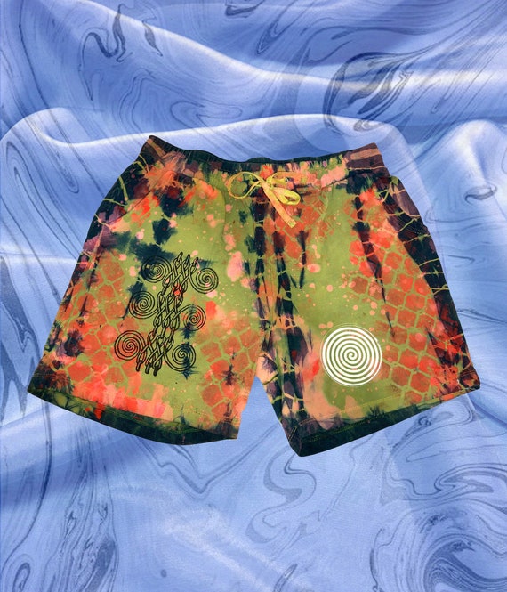 CUSTOM JOGGER SHORTS Cotton Golden Frog 