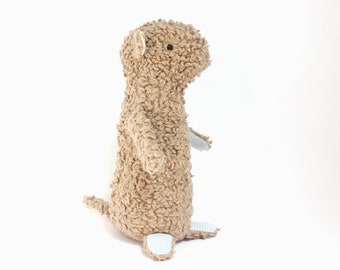 Meerkat Suricata Toy | Organic Stuffed Animal / Eco Friendly Plush