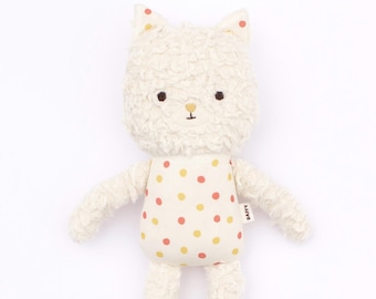 Organic Cat Plush | Eco-friendly Stuffed Kitty Toy
