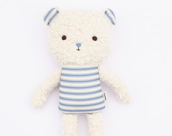 Organic Teddy Bear | Plastic-Free Stuffed Animal Toy