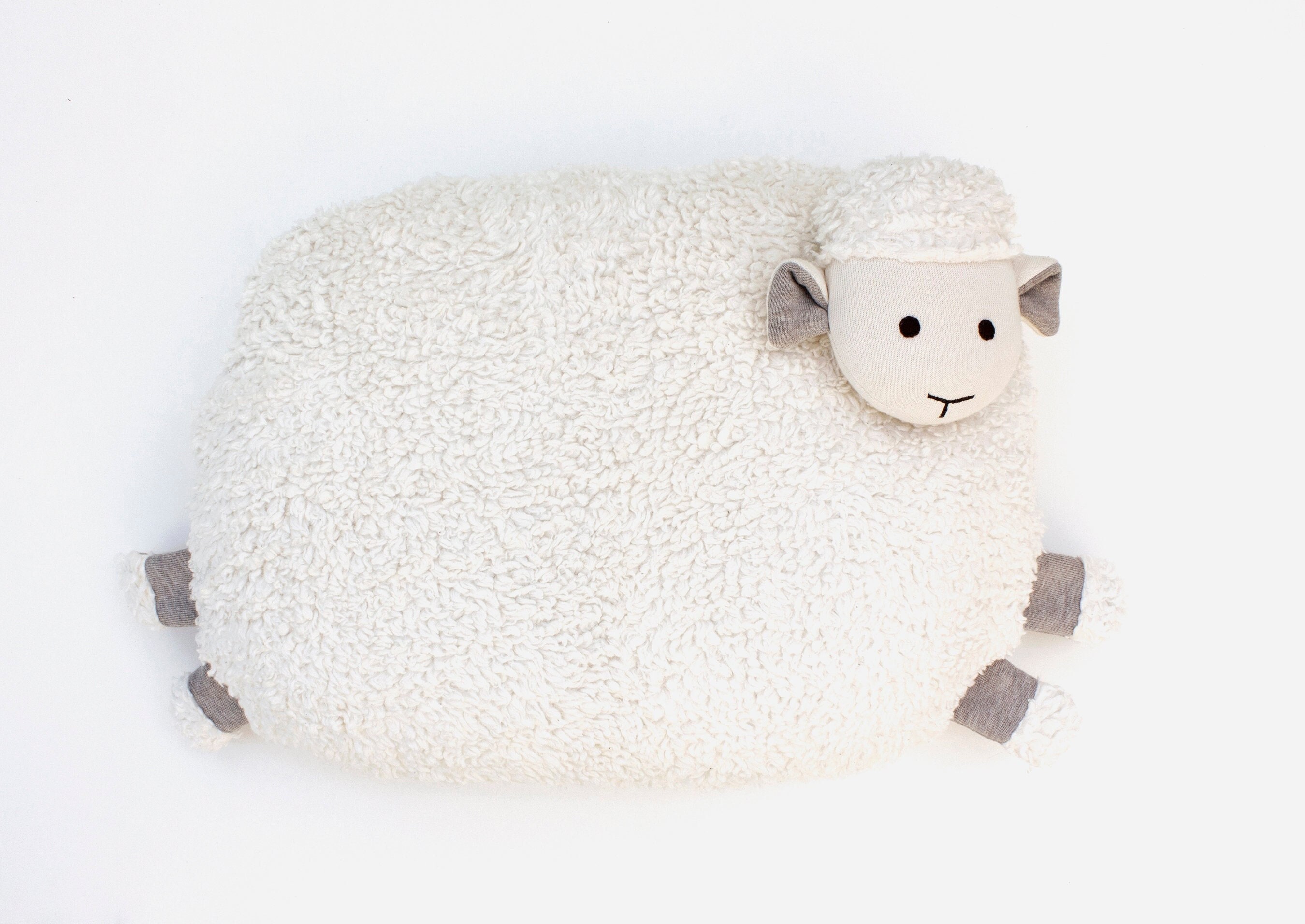 Organic Sheep Pillow / Baby and Toddler Lamb Cushion Organic Sheep Pillow / Baby and Toddler Lamb Cushion