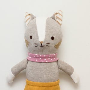 Organic Cat Doll / stuffed animal toy image 3