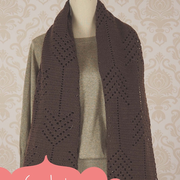 Crochet pattern geometrical motif "Milano"