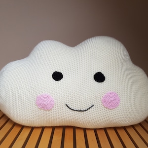 Cloud Cushion Pattern - Unique Crochet Cloud Pillow for Baby Room, DIY Cloud Cushion, Perfect Baby Gift