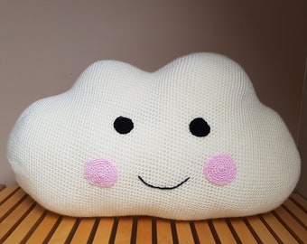 crochet pattern cloud, cloud pillow, nursery, crochet pillow cloud, decorate, baby