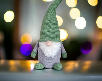 roßes Gnome Häkelmuster – 40 cm amigurumi | Einfaches PDF auf Niederländisch & Englisch | häkle deinen eigenen Gnom