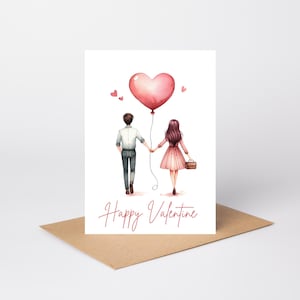 Carte de Saint-Valentin numérique • Téléchargement instantané • Pour tous styles et occasions • Facile à personnaliser et envoyer