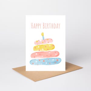 Carte d'anniversaire numérique • Téléchargement immédiat • Pour tout âge et style • Facile à personnaliser et envoyer