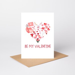 Carte de Saint-Valentin numérique • Téléchargement instantané • Pour tous styles et occasions • Facile à personnaliser et envoyer
