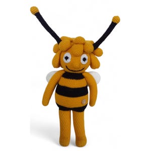 crochet pattern bee, crochet bee, Maya the bee, crochet amigurumi