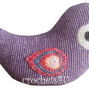 crochet pattern bird crochet in 1 piece image 3