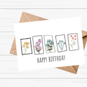 Carte d'anniversaire numérique • Téléchargement immédiat • Pour tout âge et style • Facile à personnaliser et envoyer