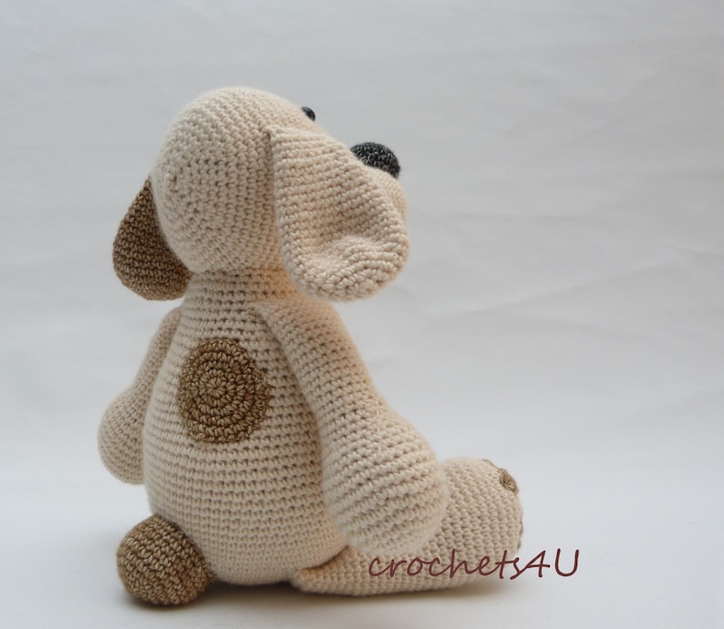 crochet pattern crocheted dog / crochet dog image 4