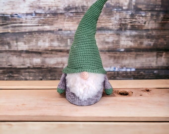 Gnome Crochet Pattern - Medium Size | PDF Pattern | Amigurumi Gnome | Easy Crochet Project | Handmade Decor and Gift Idea