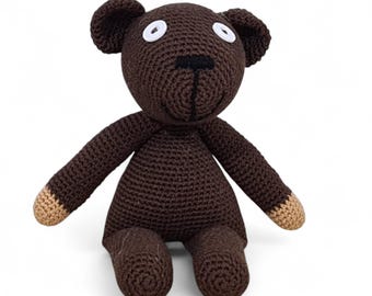 Crochet pattern Mr. Bean teddy / teddy bear / Amigurumi / bear crochet pattern