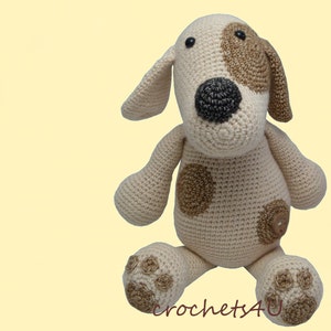 crochet pattern crocheted dog / crochet dog image 3