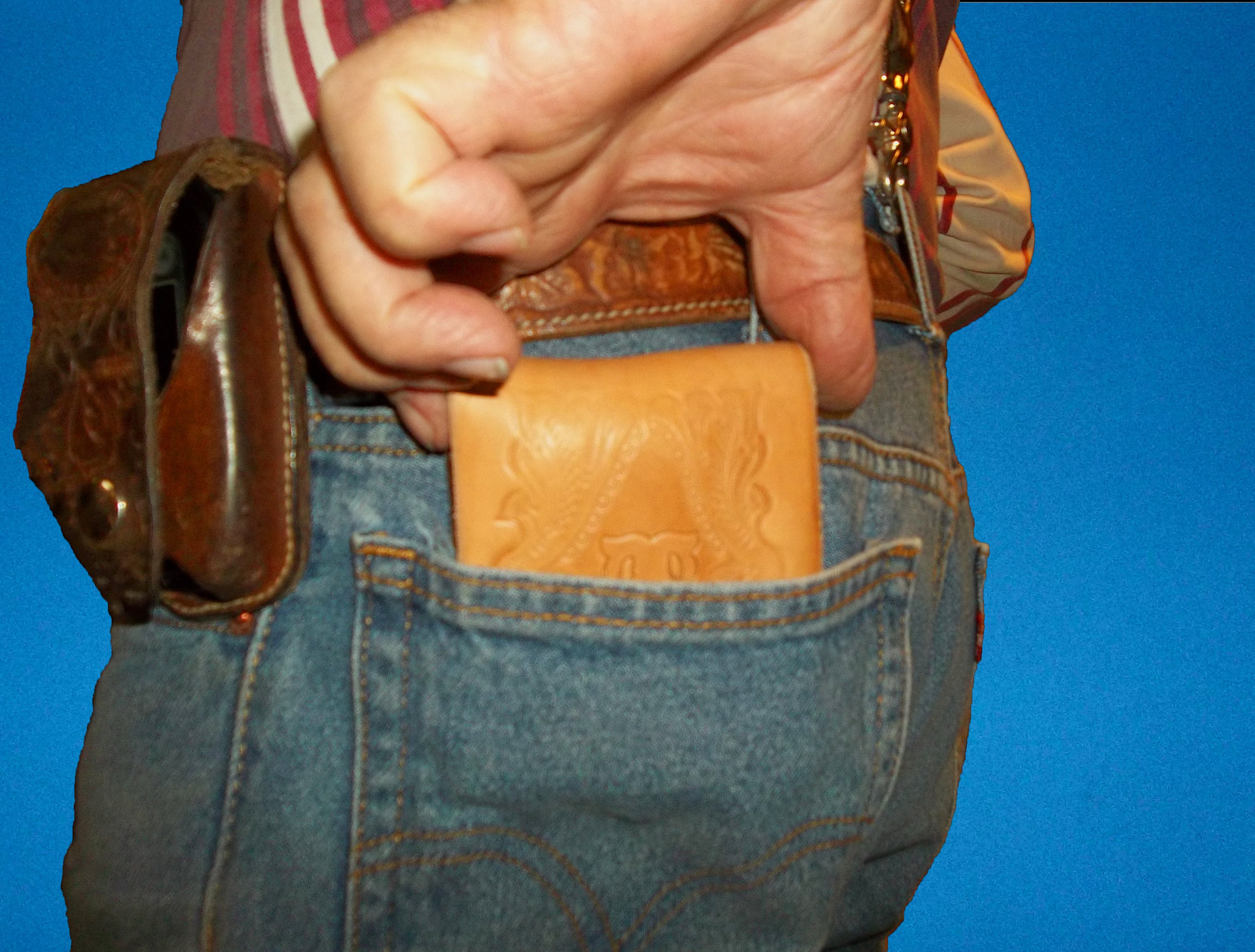 2 Printable Holster Patterns Cross Draw and Wallet Holster - Etsy