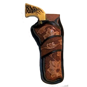 Texas Wide Loop Printable Holster Pattern Fits Most Full Frame Single Action Revolvers