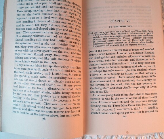 1920s Wh Hudson Afoot In England The Wayfarers Library - 