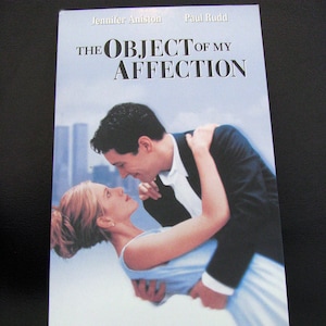 The OBJECT Of MY AFFECTION (1998) Funda Vhs original reutilizada para un diario único, elija papel rayado o sin rayar, gran idea para un regalo