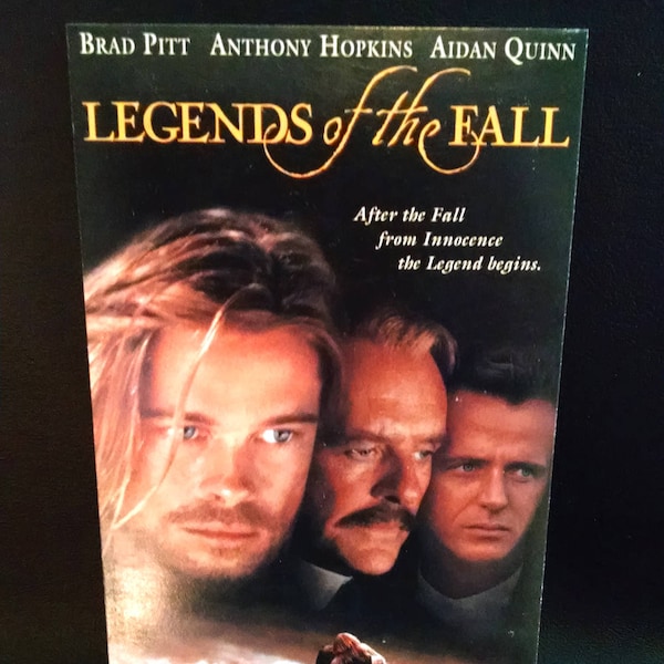 LEGENDS Of The FALL (1994) Journal Repurposed From VHS Sleeve - Choose Lined Or Unlined Paper - Unique Gift Idea