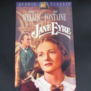 JANE EYRE (1943) - Repurposed Vhs Sleeve To Unique Notebook, Choose Lined Or Unlined Paper, Sketch Book, Great Gift Idea!