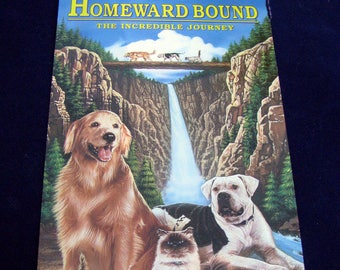 HOMEWARD BOUND The Incredible Journey (1993) Repurposed Original VHS Sleeve To Unique Journal, Lined Or Unlined Paper, Great Gift Idea