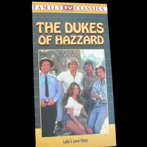 The DUKES Of HAZZARD (1979) Repurposed Original VHS Sleeve To Unique Journal, Choose Lined Or Unlined Paper, Sketch Book - Great Gift Idea