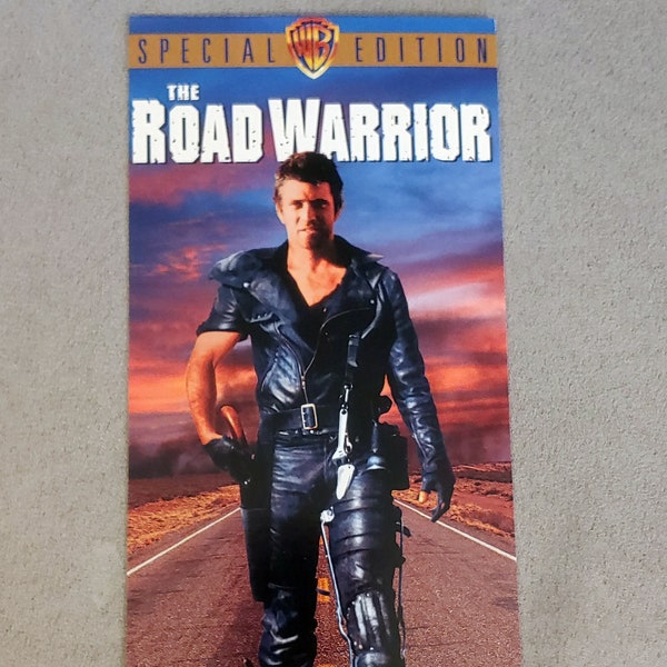 The ROAD WARRIOR Mad Max 2 (1981) Journal Repurposed From VHS Sleeve - Lined Or Unlined Paper - Unique Gift Idea!