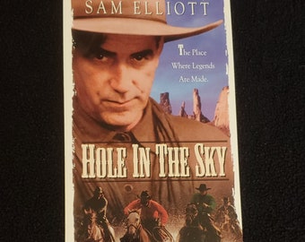 HOLE In The SKY (1995) Repurposed Original Vhs Sleeve To Unique Journal, Lined Or Unlined Paper, Sketch Book, Planner, Great Gift Idea
