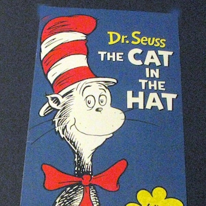 Die KATZE im HUT - Dr. Suess (1971) Umfunktionierte Original Vhs Hülle Für Einzigartiges Journal, Gefüttert Oder Unliniert Papier - Tolle Geschenkidee